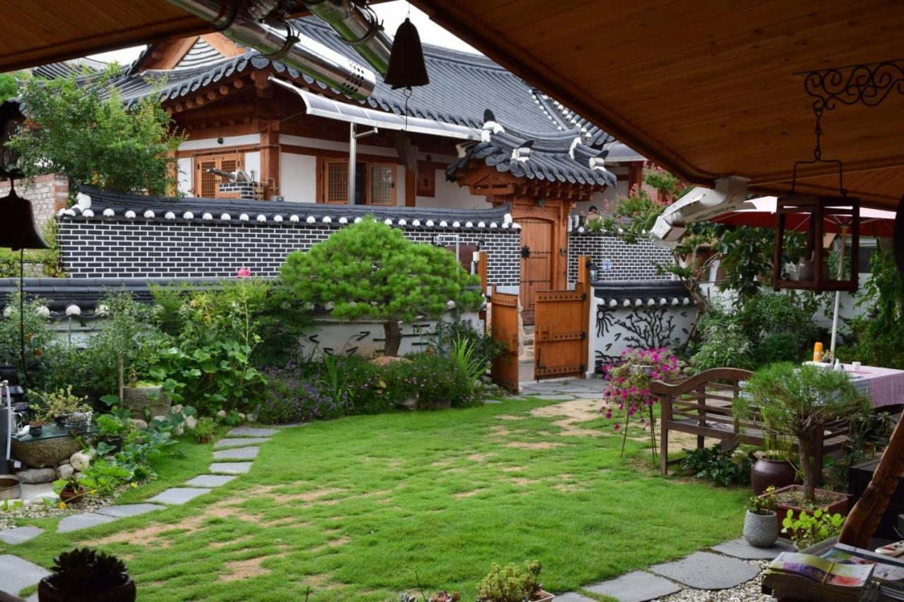 Hanok Madang Villa Jeonju Esterno foto